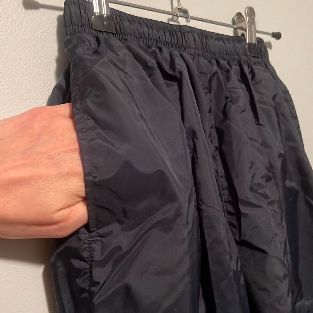Charles River Apparel Youth Black Elastic Waist Windbreaker Sweatpants Small - Picture 4 of 8
